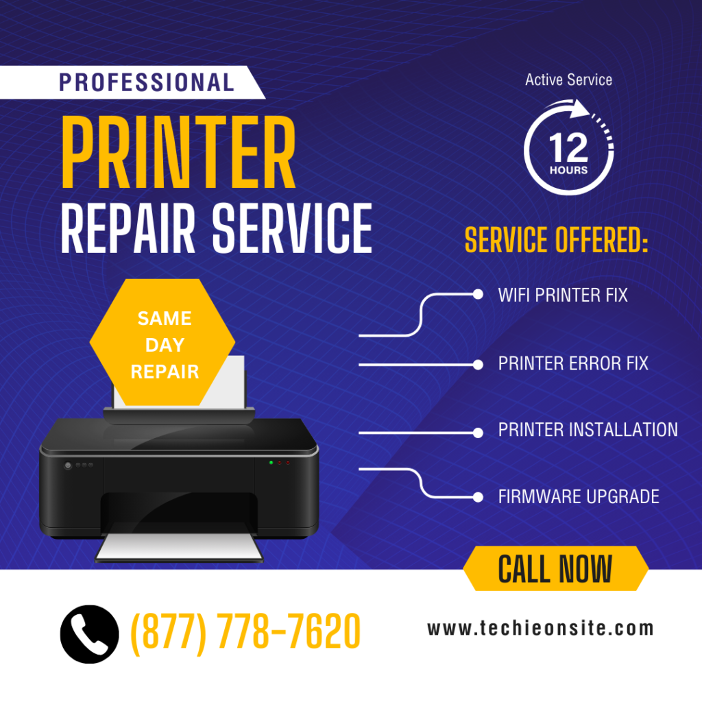 printer repair fremont